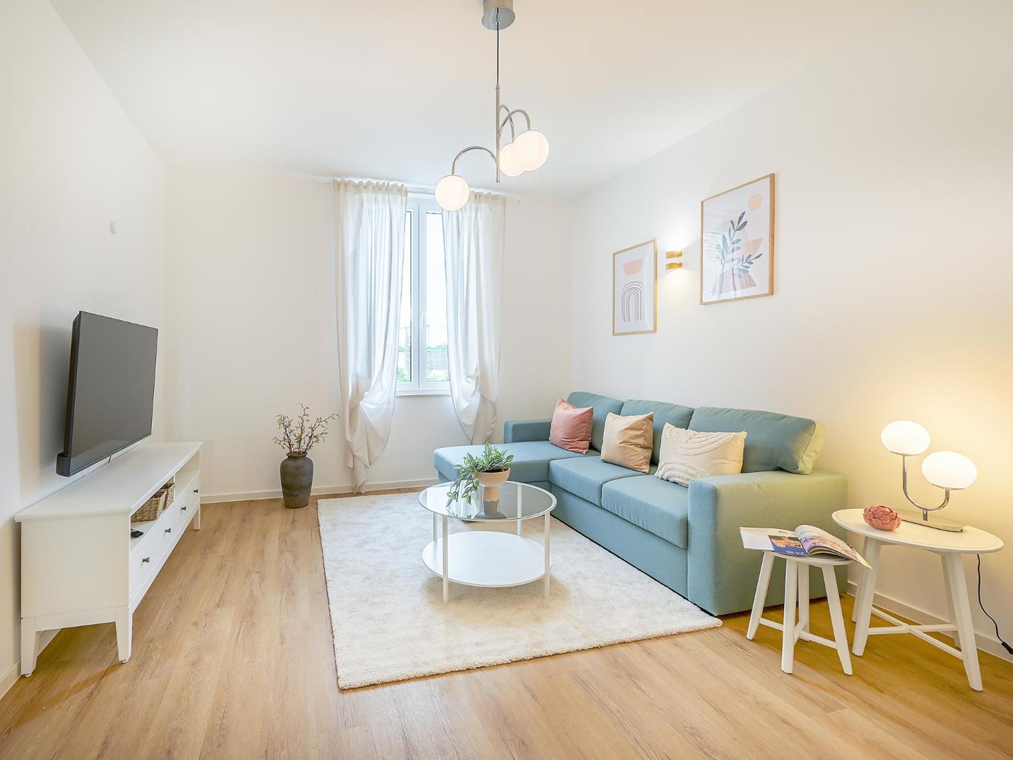 Flair Homes - Design Apartments With Smart-Tv, Self Check-In & Free Parking Karlsruhe Rum bild