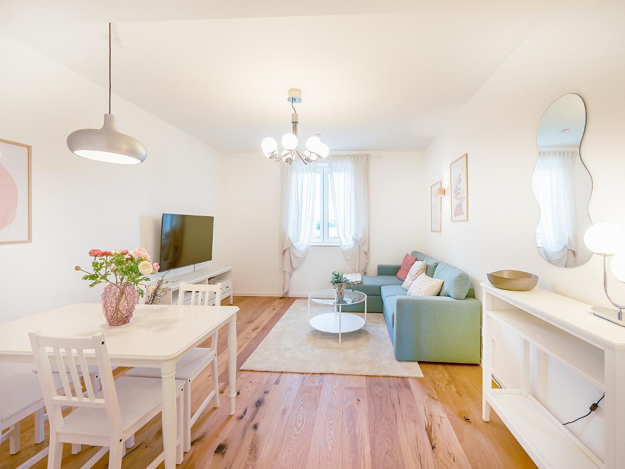 Flair Homes - Design Apartments With Smart-Tv, Self Check-In & Free Parking Karlsruhe Rum bild
