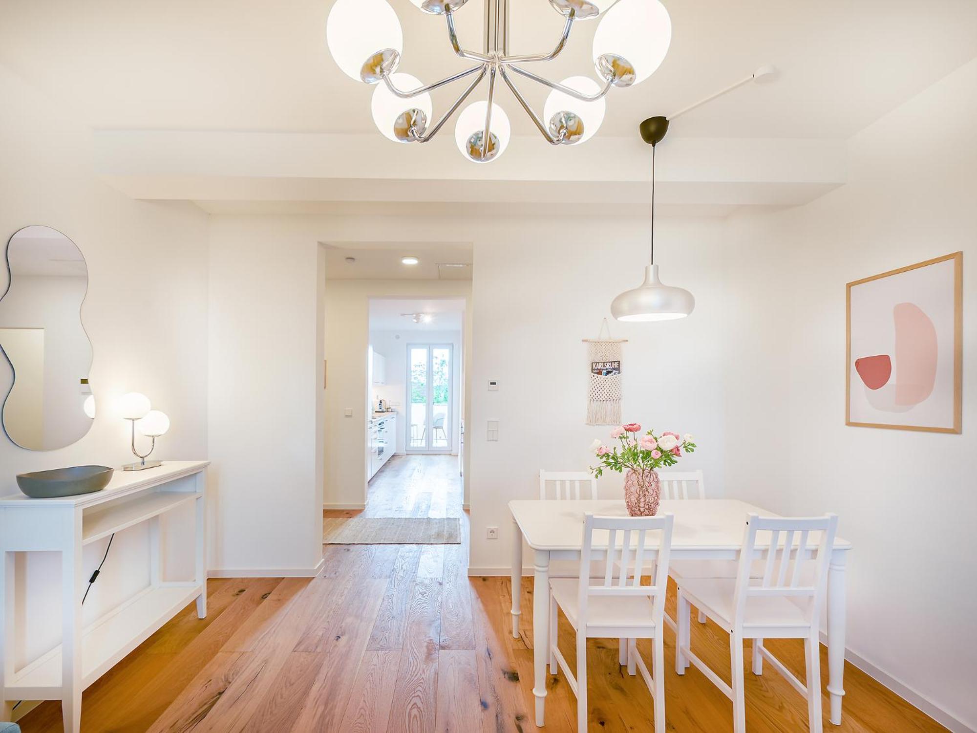 Flair Homes - Design Apartments With Smart-Tv, Self Check-In & Free Parking Karlsruhe Rum bild