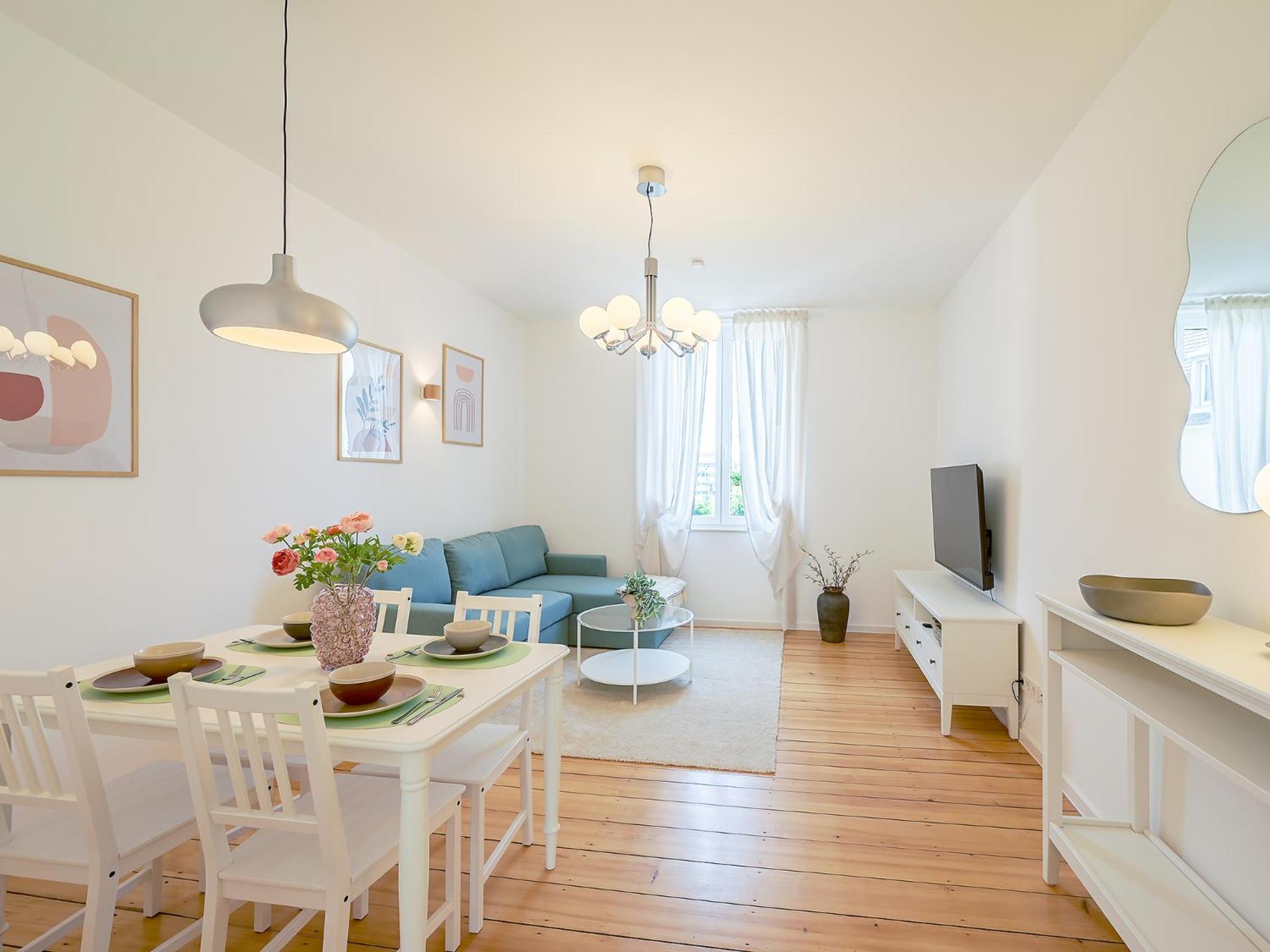 Flair Homes - Design Apartments With Smart-Tv, Self Check-In & Free Parking Karlsruhe Rum bild